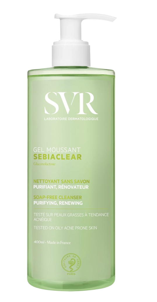 SVR cleansing cream with zinc and niacinamide
