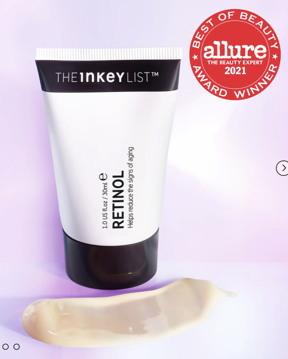The Inkey List Retinol 1% that I use for my neck