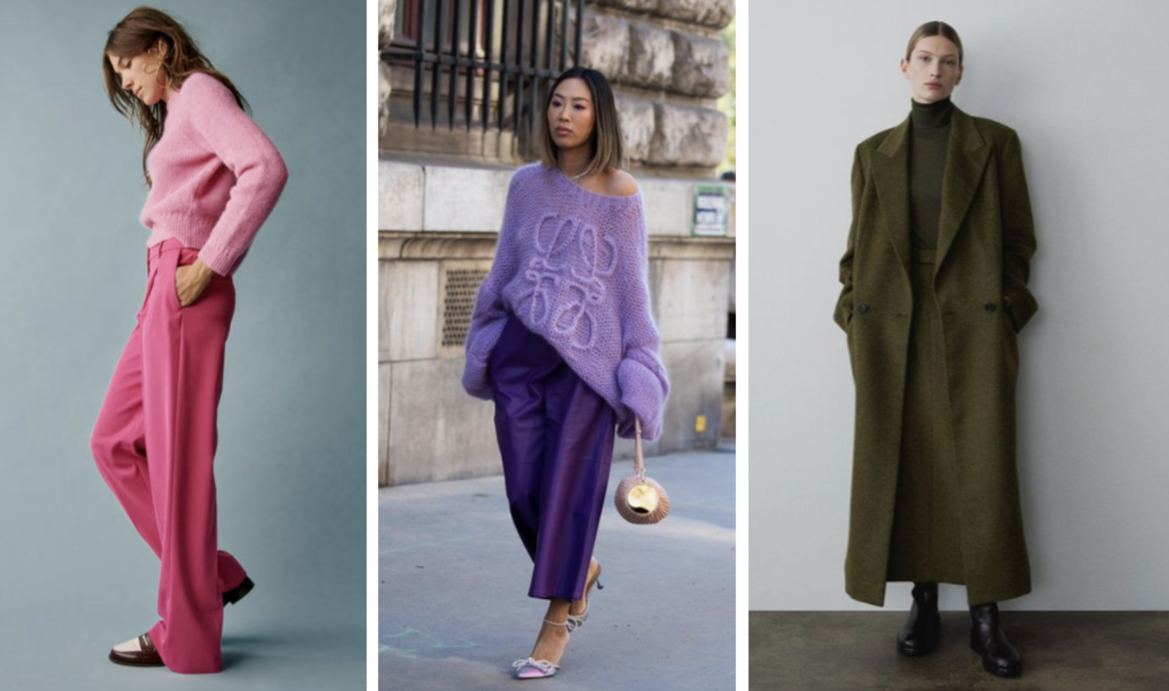 A demonstration of using textures and contrasts in monochrome outfits as a minimalist 