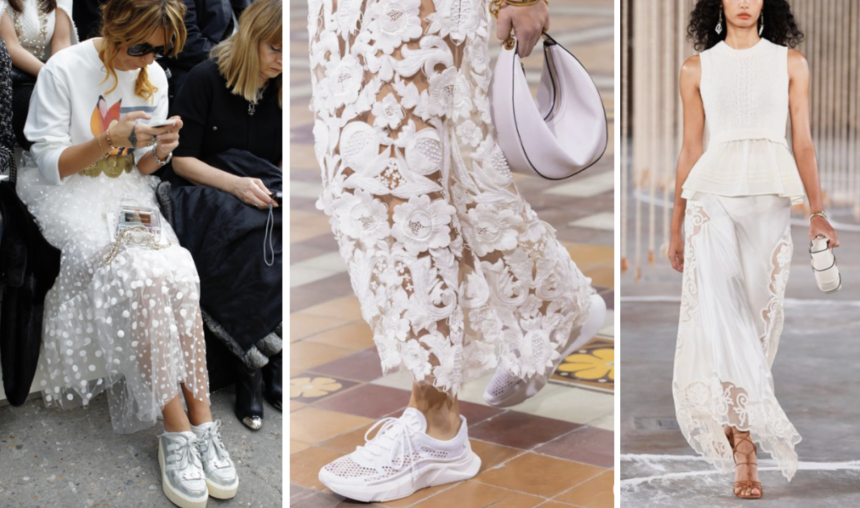 Spring/Summer 2024 trend – all-white outfits