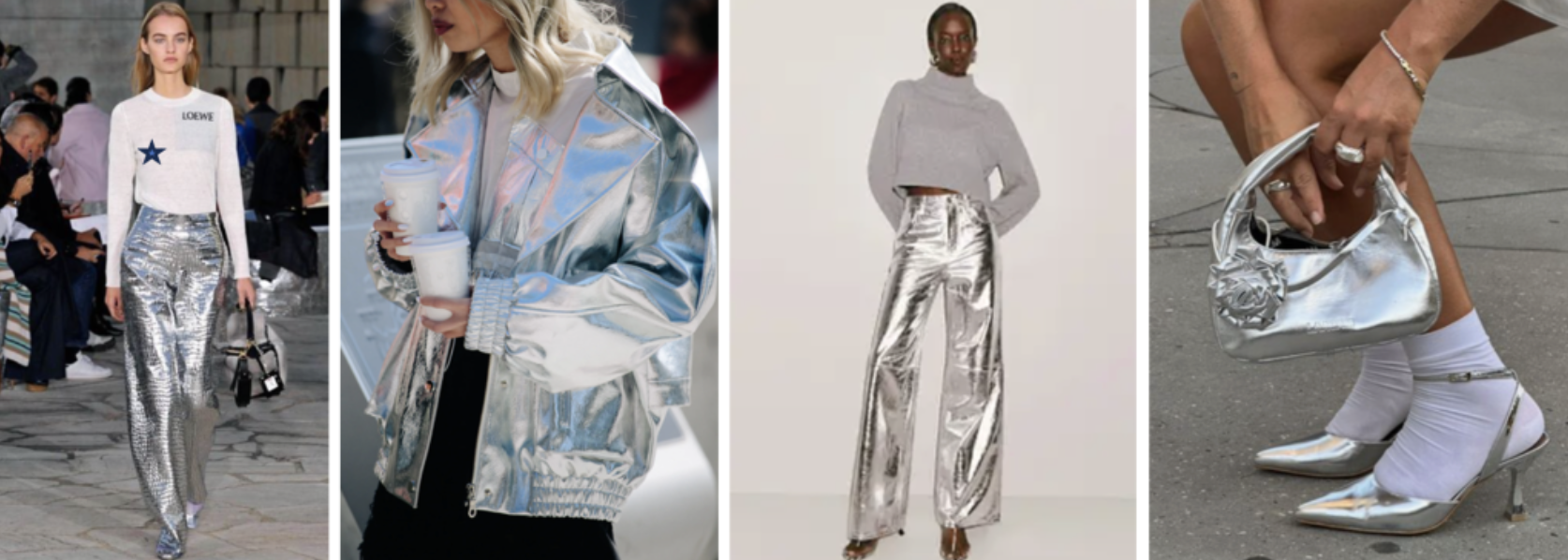 Spring/Summer 2024 trend – metallic fashion