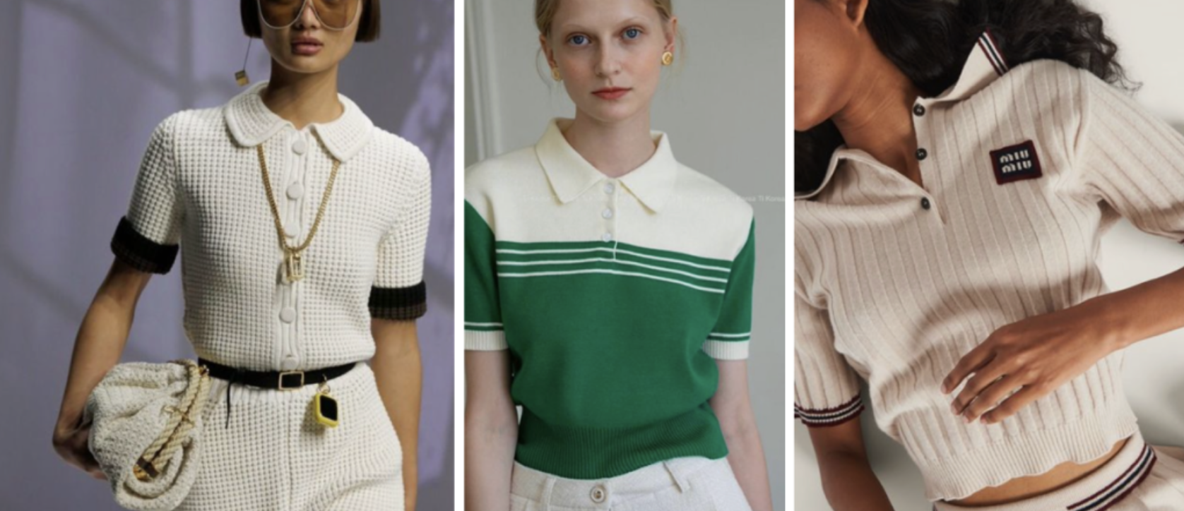 Spring/Summer 2024 trend – polo shirts
