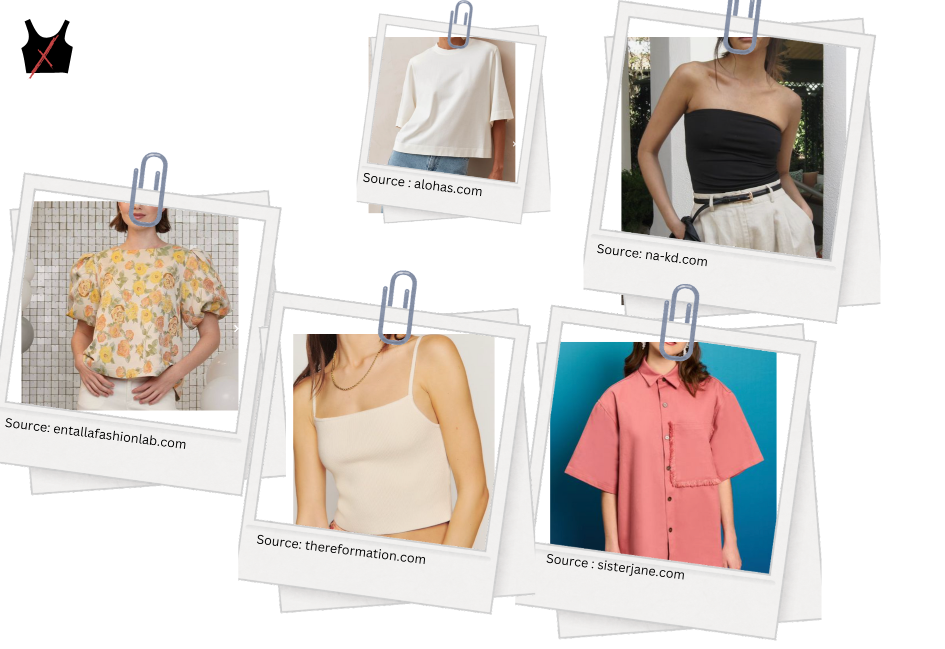 Tops that are not suitable for my body shape