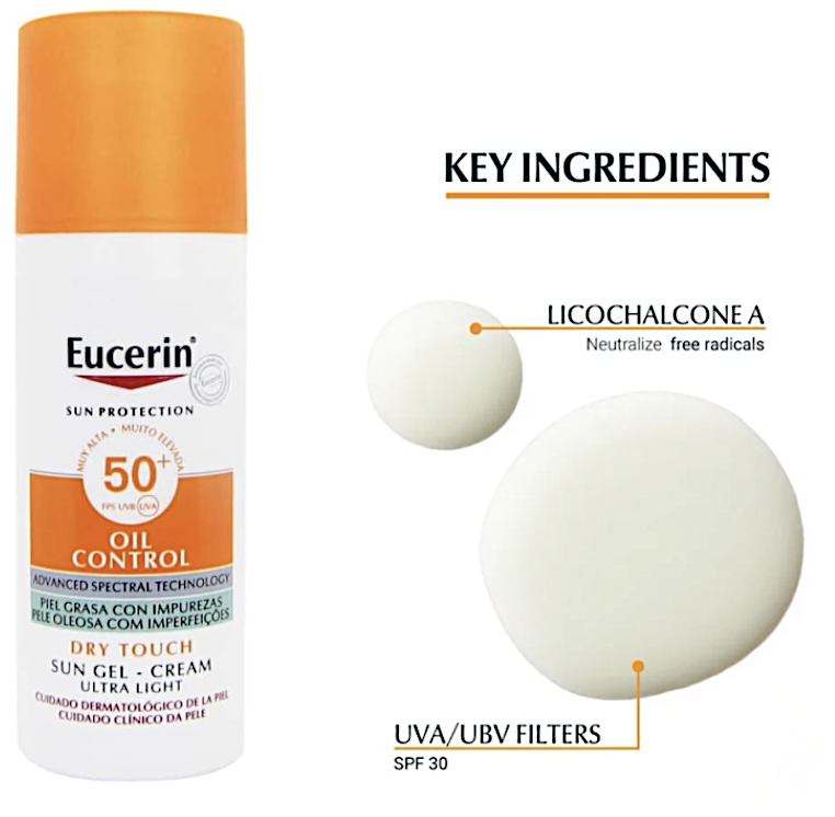 Eucerin Oil Control chemical sunscreen