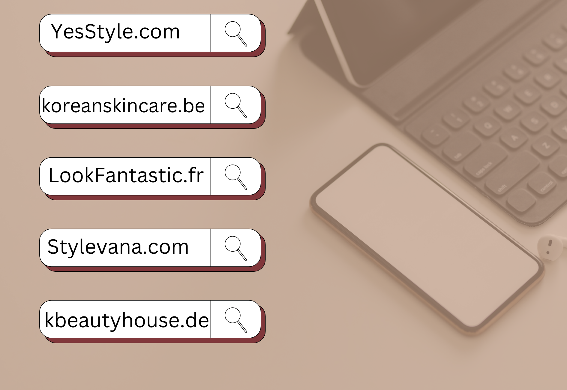 Online platforms for Korean skincare in Belgium