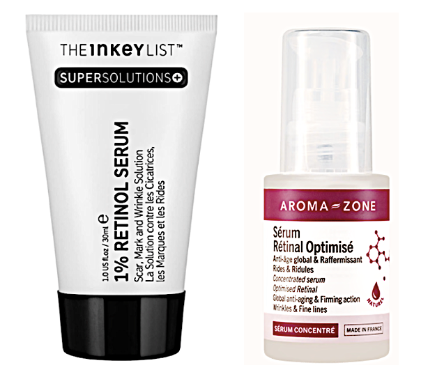 IKNS Retinol 1% and Aromazone Retinal 2%