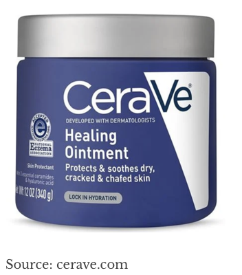 CeraVe Healing Ointment, popular on social media