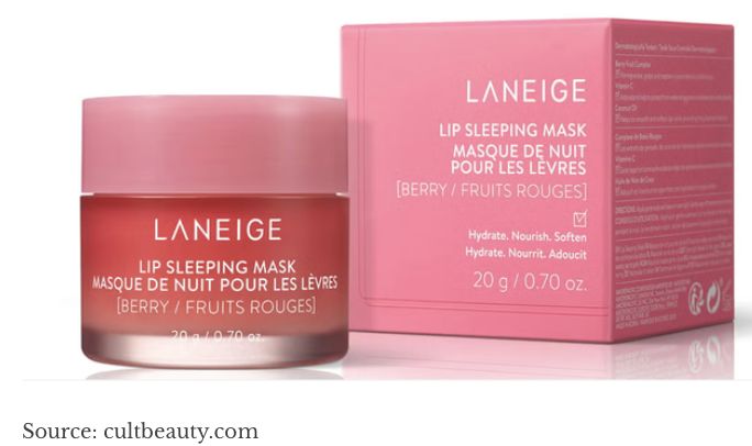 Laneige Lip Sleeping Mask, popular on social media