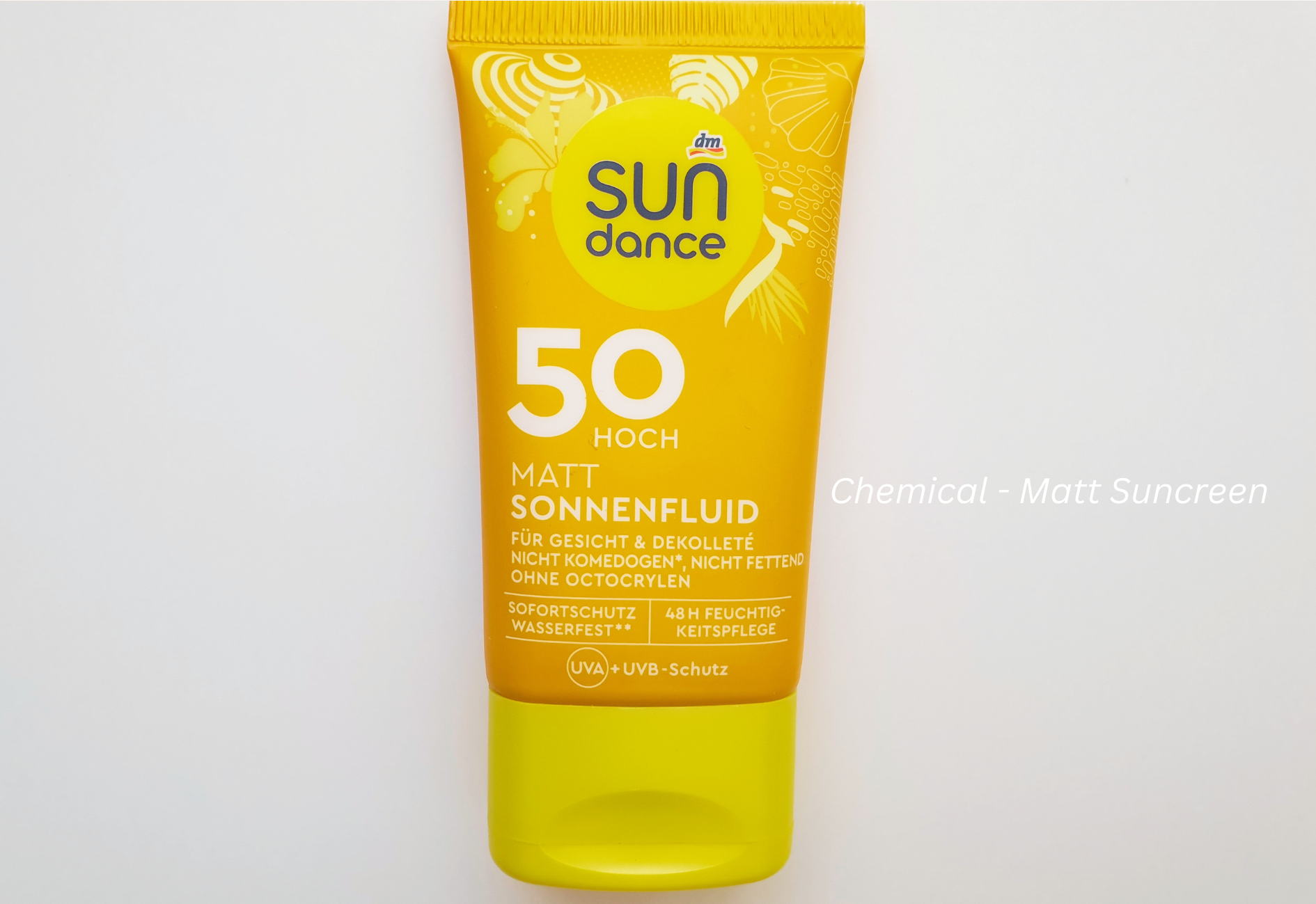 SUNdance 50 SPF sunscreen packaging