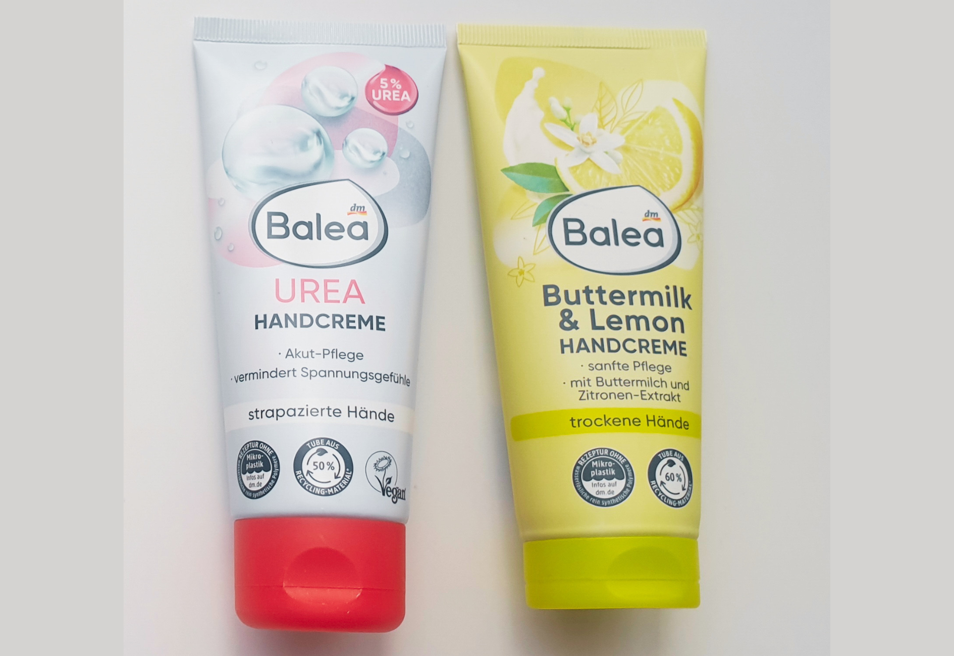 Balea Handcream - Urea 5% and Buttermilk & Lemon